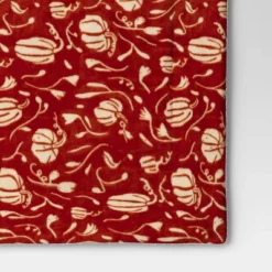 Mini Pumpkin Printed Plush With Shearling Reverse Throw Blanket - Threshold™ -Default Template 1 GUEST b60a419a 1e21 4dc8 bddb 5d71211cccc0