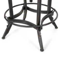 2pc Farmdale Industrial Firwood Adjustable Height Swivel Counter Height Barstools Antique Natural/Pewter - Christopher Knight Home -Default Template 1 GUEST bbd5f51a c391 4c34 ba82 734baadc6ab1