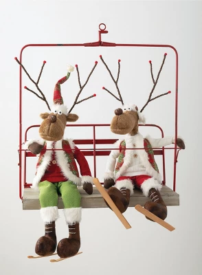 Sullivans Ski Lift Hanging Display 33"H Red 1 Sullivans Ski Lift Hanging Display 33"H Red