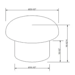 Maddalena Mushroom Stool - Opalhouse™ Designed With Jungalow™ -Default Template 1 GUEST c2878331 038a 4ac5 ad14 266eb978ce44