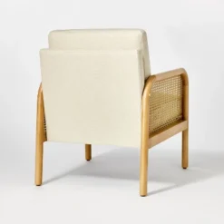 Cane Accent Chair Cream - Threshold™ Designed With Studio McGee -Decor Home GUEST c3b7aa99 ef8b 4f9c b559 bc3c05b28bb3