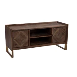 Glacerad Reclaimed Wood Media Console For TVs Upto 50" Brown - Aiden Lane -Default Template 1 GUEST c5ca11b1 d694 4204 b4c7 035d6a35a4c8