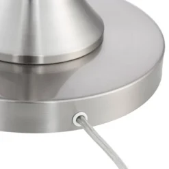 Possini Euro Design Modern Floor Lamp 64" Tall Brushed Nickel Silver Organza White Linen Drum Shade For Living Room Bedroom Office 12 Possini Euro Design Modern Floor Lamp 64" Tall Brushed Nickel Silver Organza White Linen Drum Shade For Living Room Bedroom Office -Default Template 1 GUEST c6dfbe8e 2b7e 4a29 a926 3521ac4c1fa2