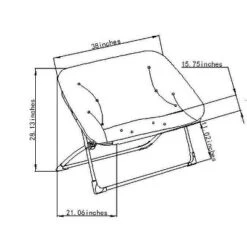 Folding Dish Kids’ Loveseat - Pillowfort™ -Default Template 1 GUEST c7c1be35 0751 41f5 b6e3 acbaf4adecfe
