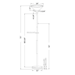 Torchiere Floor Lamp With Glass Shade - Threshold™ 7 Torchiere Floor Lamp With Glass Shade - Threshold™ -Default Template 1 GUEST c7fec30d 8931 49bc 9a02 88a2579d0c38