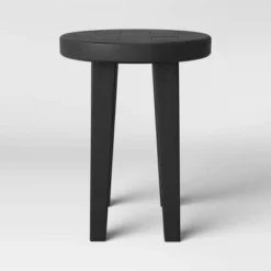 Woodland Carved Wood Accent Table - Black - Threshold™ -Default Template 1 GUEST c81a09d3 1741 4f8f 8822 8ba23599b9d6