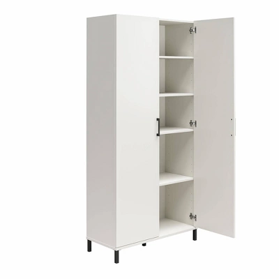 36" Vario 2 Door Wide Storage Cabinet White - Room & Joy 4 36" Vario 2 Door Wide Storage Cabinet White - Room & Joy - Image 4