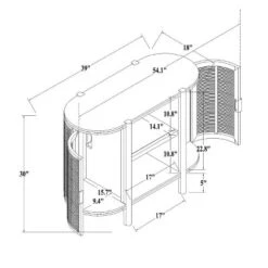 Portola Hills Caned Door Console With Shelves - Threshold™ Designed With Studio McGee 16 Portola Hills Caned Door Console With Shelves - Threshold™ Designed With Studio McGee -Default Template 1 GUEST ca010533 3434 4baa 9362 bdbf17be2193
