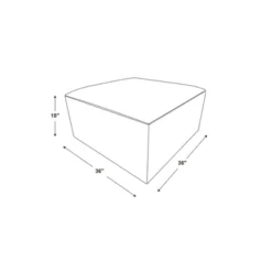 Boucle Upholstered Square Cocktail Ottoman - Hearth & Hand™ With Magnolia -Default Template 1 GUEST cac2a5ad 90c7 4834 b200 227480e1f0ed