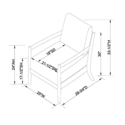 Park Valley Ladder Back Wood Arm Accent Chair - Threshold™ Designed With Studio McGee 13 Park Valley Ladder Back Wood Arm Accent Chair - Threshold™ Designed With Studio McGee -Default Template 1 GUEST ce32bc3c bd47 42a8 bac8 4fae9f0aa812