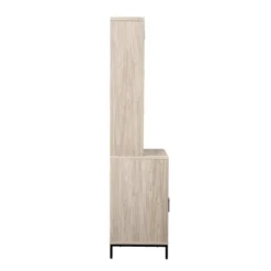 64.12" Orin Modern 2 Door Bookshelf Hutch - Saracina Home -Default Template 1 GUEST d0dc608a ef80 4ec9 9a37 4650787193f3