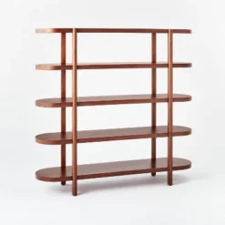 57" Portola Hills 5 Shelf Horizontal Bookcase - Threshold™ Designed With Studio McGee -Default Template 1 GUEST d4e4de44 a36f 4f1c a7dc 6f48b9fe8187