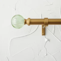 Faux Jade Ball Curtain Rod Brass - Opalhouse™ Designed With Jungalow™ -Default Template 1 GUEST d7507ef0 fa5a 4b13 920f 0c72746f2e61