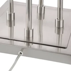 Possini Euro Design Athena Modern Floor Lamp 72" Tall Brushed Nickel 4 Light Tree Clear Outer Opal Inner Double Glass Shade For Living Room Bedroom -Default Template 1 GUEST d806742c ab0c 4bf0 9f15 c25e0259f944