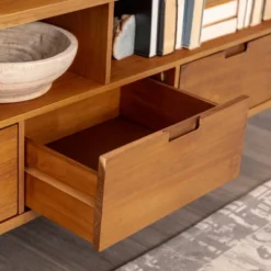 Cara Mid-Century Modern 3 Drawer TV Stand For TVs Up To 65" - Saracina Home -Default Template 1 GUEST d8dec204 dc01 4192 bb09 5a087b69a706