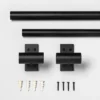 Steel Curtain Rod Matte Black - Hearth & Hand™ With Magnolia