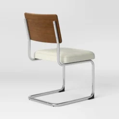 2pk Cecilton Chrome Cantilever Dining Chairs Cream Boucle - Threshold™ -Default Template 1 GUEST da5167cd 3a46 4c0c a287 6bc5e486b905