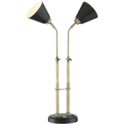 Possini Euro Design Sentry Modern Mid Century Desk Lamp 23" High Black Brass With USB Charging Port LED Adjustable Cone Shade For Bedroom Living Room 15 Possini Euro Design Sentry Modern Mid Century Desk Lamp 23" High Black Brass With USB Charging Port LED Adjustable Cone Shade For Bedroom Living Room -Default Template 1 GUEST e240447e 5fa7 45ac adb1 c441648f3303