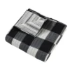 Camden Black Quilted Throw - Levtex Home