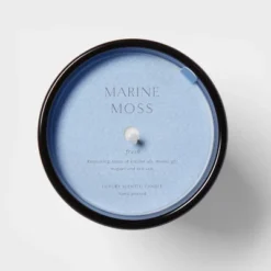 Colored Vase Glass With Dustcover Marine Moss Candle Blue - Threshold™ 9 Colored Vase Glass With Dustcover Marine Moss Candle Blue - Threshold™ -Default Template 1 GUEST e5035607 20cd 4e66 bc9b 502503c48b69