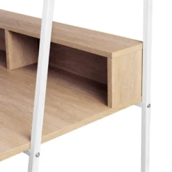 36" Writing Desk With Open Storage Ladder Bookshelf - Saracina Home -Default Template 1 GUEST e6b06f69 3c40 4d14 89cd a621a54542e1