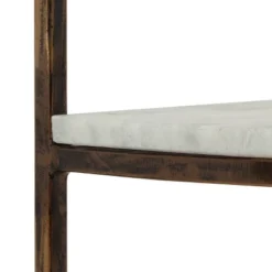 33.5" Bainville Modern Glam Handcrafted Marble Half Round Etagere Bookcase Natural White/Antique Brass - Christopher Knight Home 7 33.5" Bainville Modern Glam Handcrafted Marble Half Round Etagere Bookcase Natural White/Antique Brass - Christopher Knight Home -Default Template 1 GUEST e8e9bc5f cfde 4ca6 8d2c 47465c627aa2