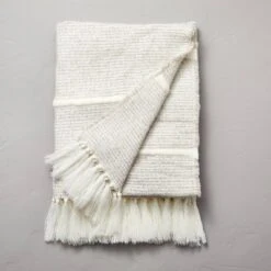 Heathered Stripe Woven Throw Blanket - Hearth & Hand™ With Magnolia -Default Template 1 GUEST e8ea1114 2902 4a51 958f f35475e1447e