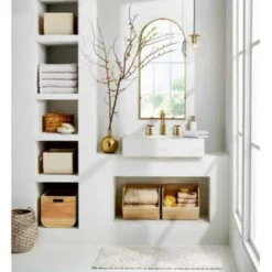 Textured Diamond Shag Bath Rug Cream - Opalhouse™ -Default Template 1 GUEST ea244543 76c3 4d98 8faf 4076fcf1bc3e