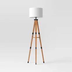 Tripod Floor Lamp With Shelf Brown Wood - Threshold™ -Default Template 1 GUEST ea3ba26a 585d 476c be10 3b33e5b59195
