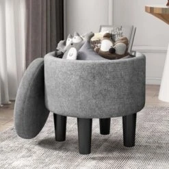Costway Modern Accent Chair With Ottoman Armchair Barrel Sofa Chair With Footrest Grey -Default Template 1 GUEST eb1fb0c7 75fa 4140 af2a e80c8f4cbdc0