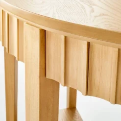 Thousand Oaks Wood Scalloped Demilune Console Table - Threshold™ Designed With Studio McGee 7 Thousand Oaks Wood Scalloped Demilune Console Table - Threshold™ Designed With Studio McGee -Default Template 1 GUEST eb35aaa8 f7c8 4881 b5d1 f85e53b2ca90