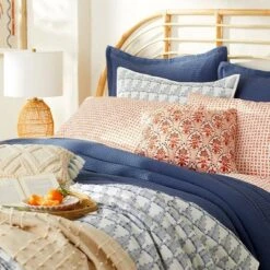 Washed Waffle Weave Comforter & Pillow Sham Set - Threshold™ -Default Template 1 GUEST eb91e70f 636f 40cd 9037 6dcb0e52f972 1