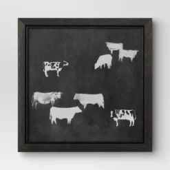 (Set Of 2) 12" X 12" Cow Collection II Framed Wall Canvases - Threshold™ 7 (Set Of 2) 12" X 12" Cow Collection II Framed Wall Canvases - Threshold™ -Default Template 1 GUEST eba1d89c 78cc 4c5b 8c67 3a03cc2b6c22