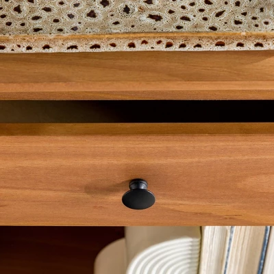 Stiva Classic Mid-Century Modern 1 Drawer Nightstand - Saracina Home 6 Stiva Classic Mid-Century Modern 1 Drawer Nightstand - Saracina Home - Image 6