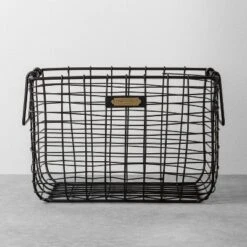 Wire Storage Basket Black - Hearth & Hand With Magnolia 10 Wire Storage Basket Black - Hearth & Hand With Magnolia -Default Template 1 GUEST efe86eae 04b3 4a40 b0c6 ffcdb651f04d
