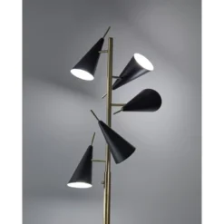 71.5" Owen Tree Lamp Black - Adesso -Default Template 1 GUEST f37054b5 f358 45c6 94b5 b291713684b7