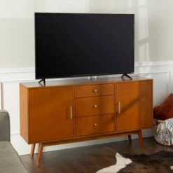 Mid-Century Modern Wood Console TV Stand For TVs Up To 65" - Saracina Home 9 Mid-Century Modern Wood Console TV Stand For TVs Up To 65" - Saracina Home -Default Template 1 GUEST f4776153 9248 4743 8fa8 bef9a1fa29c7