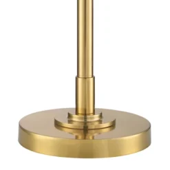 Possini Euro Design Kinsey Modern Torchiere Floor Lamp 72 1/2" Tall Brass Gold Metal Stone Pattern Crystal Glass Shade For Living Room Office House -Default Template 1 GUEST f975e817 5162 4026 aa58 a21f6192a5c8