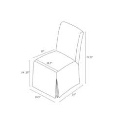 Canvas Slipcover Armless Dining Chair - Hearth & Hand™ With Magnolia -Default Template 1 GUEST fc97354d 061e 4aac 9cad 1061314ab18c