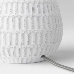 Ceramic Textured Table Lamp Base White - Threshold™ -Default Template 1 GUEST fc9f4ede e288 4863 a616 ae078ed887a0
