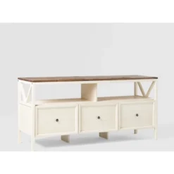 Farmhouse 3 Drawer Wood TV Stand For TVs Up To 65" - Saracina Home 39 Farmhouse 3 Drawer Wood TV Stand For TVs Up To 65" - Saracina Home -Default Template 1 GUEST fecee8bb 867b 4497 a2fe de792e75020c