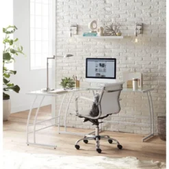 Possini Euro Design Eliptik Modern Desk Table Lamp 24 1/2" High Satin Nickel LED Swing Arm Adjustable Height For Bedroom Living Room Nightstand Office -Default Template 1 GUEST ff49582f 0946 47f2 a027 57a00b2a34f9